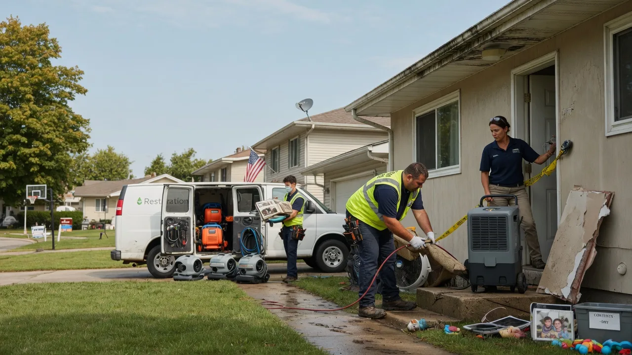 Water Damage Restoration in Wind Ridge, PA near me